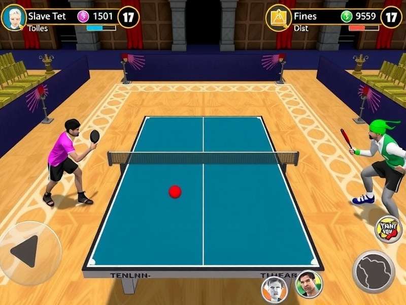 Indian Table Tennis Gladiators Gameplay Screenshot